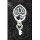 Joppa Heart with  Key Bead