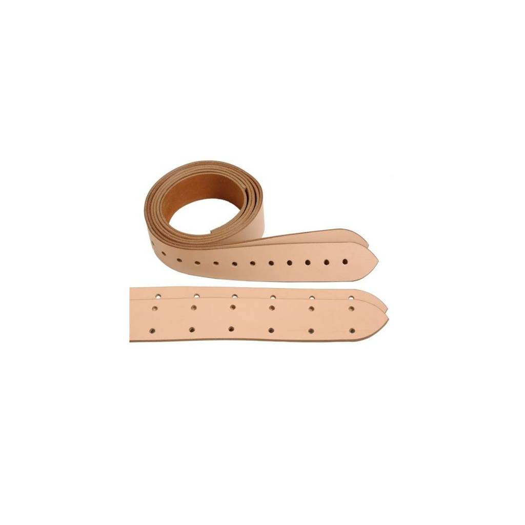 Royal King Premium Stirrup Leathers with Quick Change Buckles - Russet - 3" x 66"