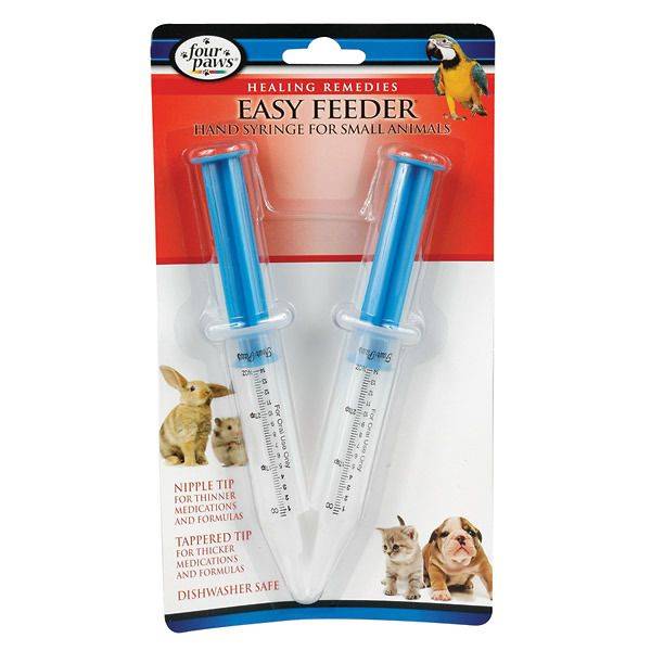 Easy Feeder Syringe for Small Animals