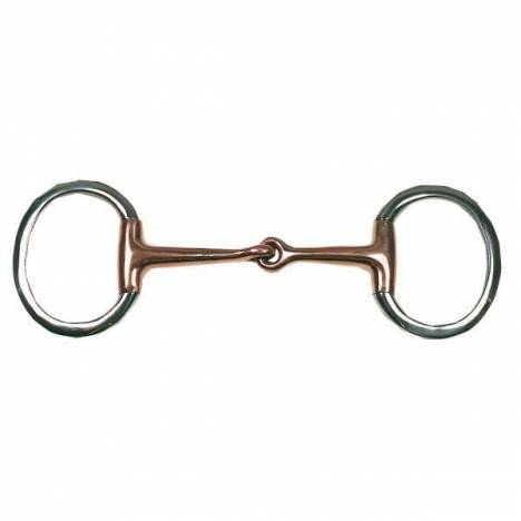 Kelly Silver Star Copper Mouth Eggbutt Snaffle