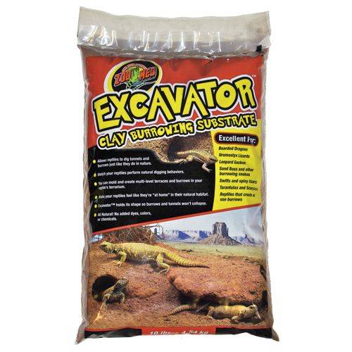 Excavator Clay Burrowing Substrate For Reptiles