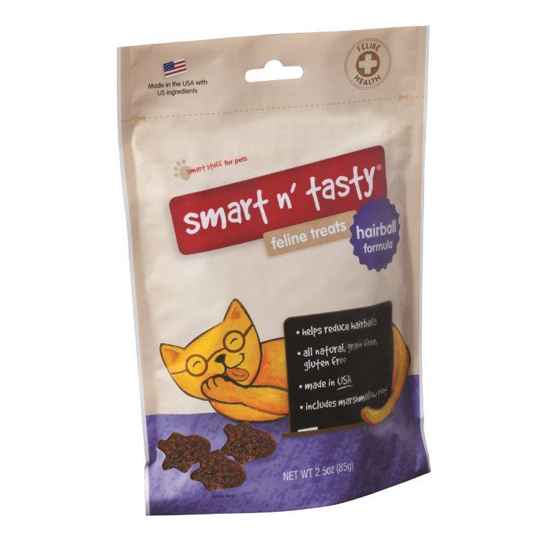 Smart N Tasty Feline Treats Hairball Formula - Chicken
