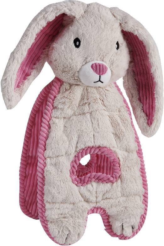 Cuddle Tugs Blushing Bunny Dog Toy