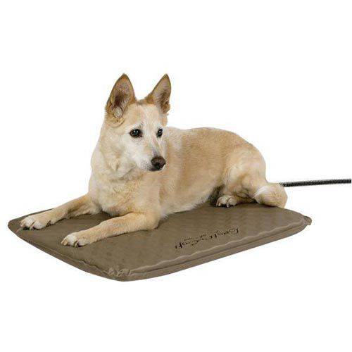 Photos - Bed & Furniture K&H Pet Lectro-Soft Heated Bed Large Taupe 1090