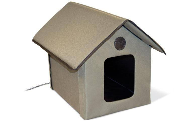 K&H PET Outdoor Thermo Heated Kitty House