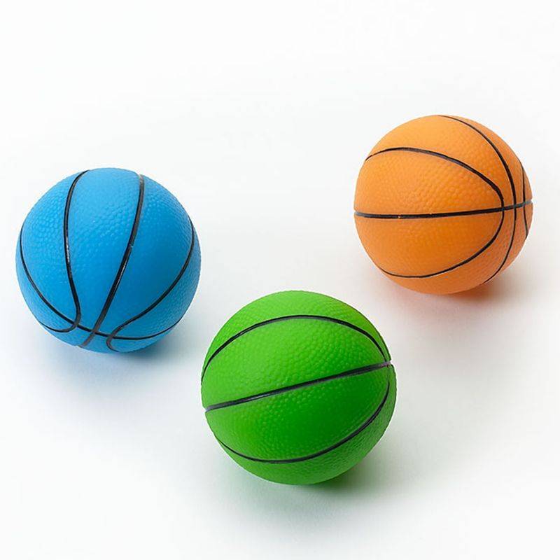 Vinyl Basketball Dog Toy