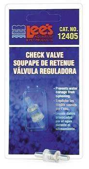 Check Valve For Aquariums
