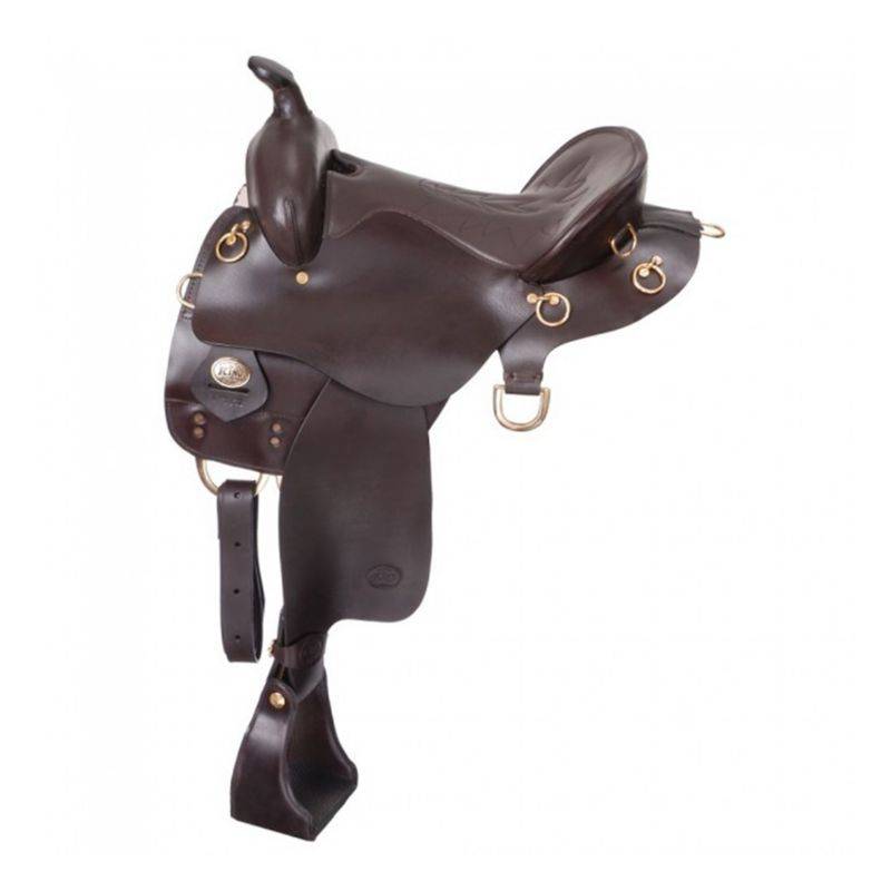 King Series Trekker Endurance Saddle with Horn