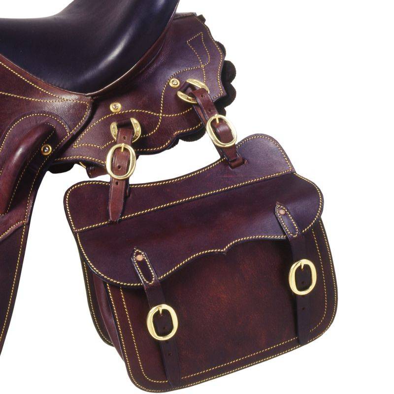 Australian Outrider Collection Leather Saddle Pocket
