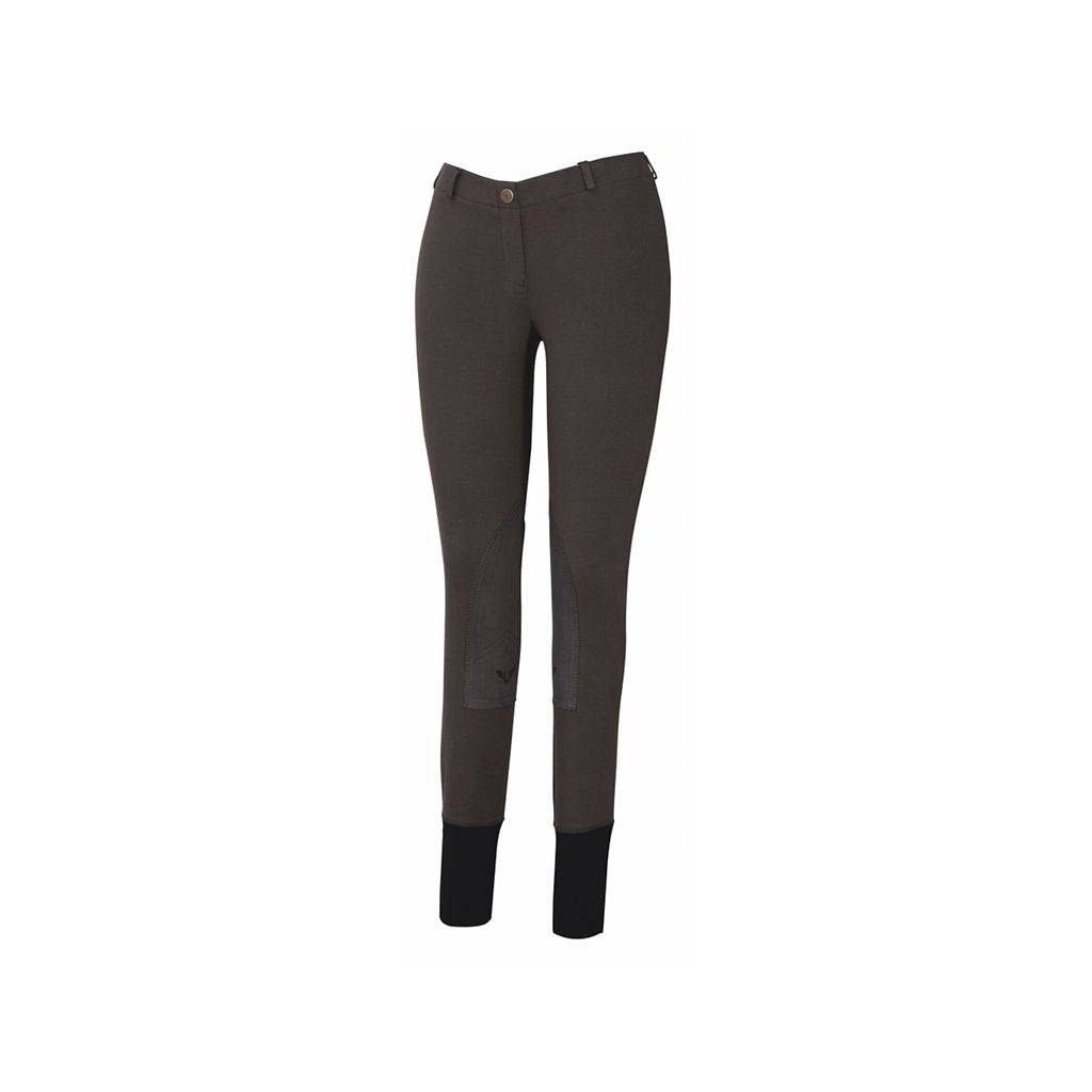 TuffRider Ladies Starter Lowrise Pull On Knee Patch Breeches