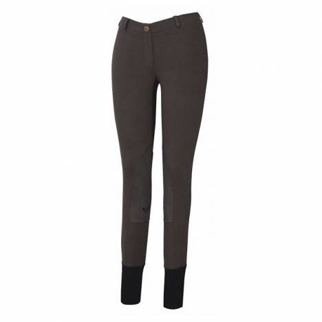 TuffRider Ladies Starter Lowrise Pull On Knee Patch Breeches