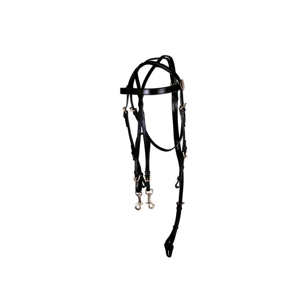 Tough1 Overcheck Training Bridle