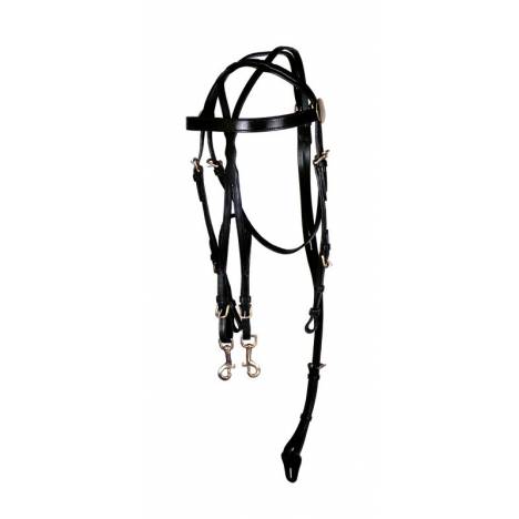 Tough1 Overcheck Training Bridle