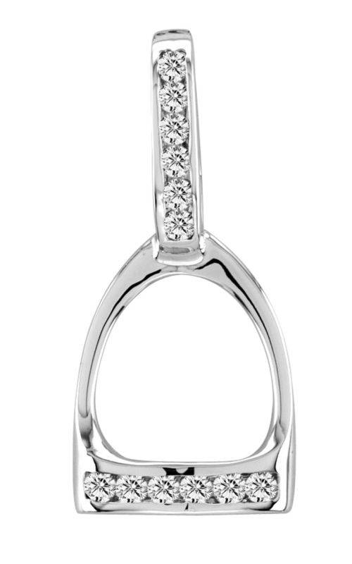 Kelly Herd Large English Stirrup Necklace
