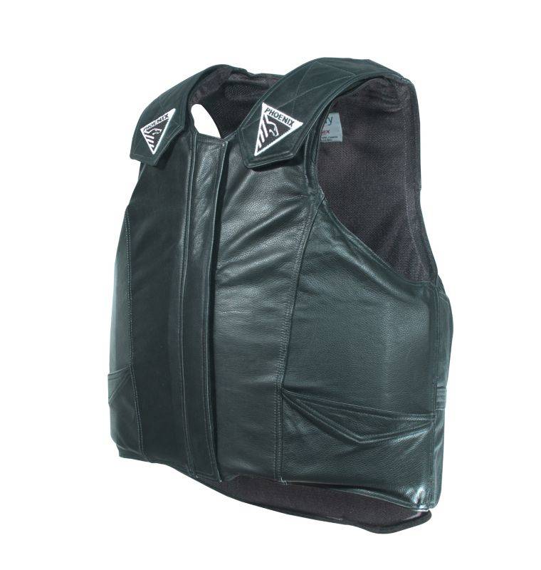 Phoenix Pro-Max Leather Protective Rodeo Vest