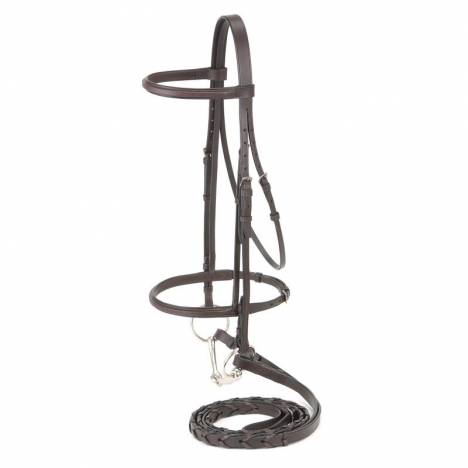 Silver Fox Square Raised Bridle