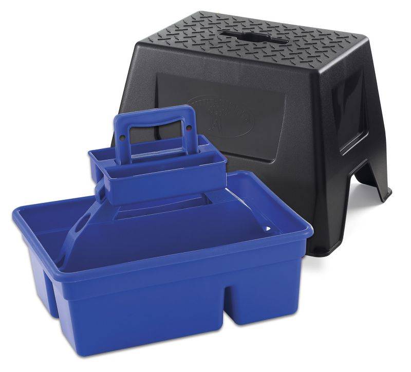 Little Giant DuraTote Step Stool And Tote Box