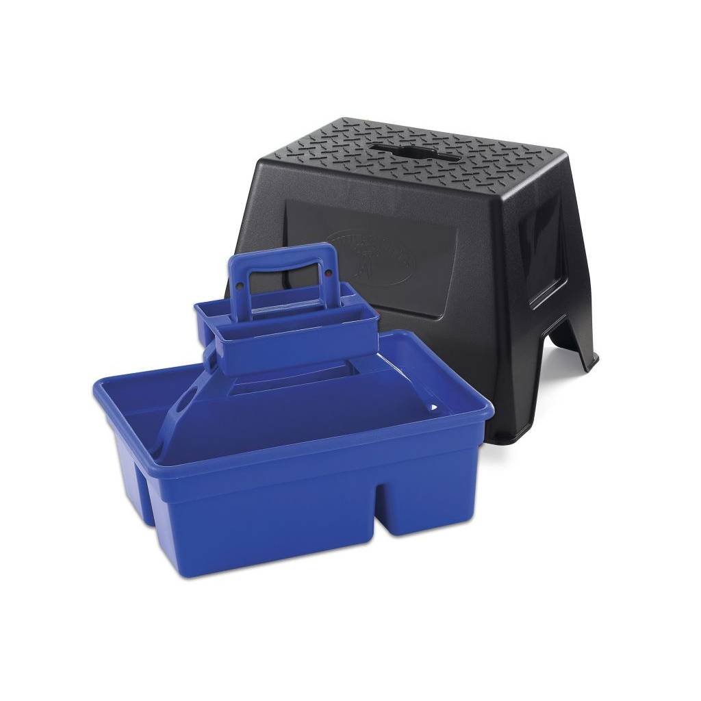 DuraTote Step Stool and Tote Box