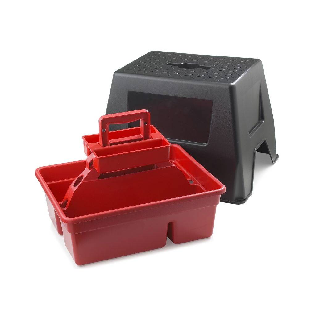 DuraTote Step Stool and Tote Box