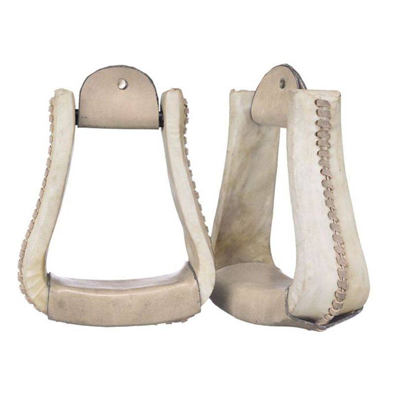 Royal King Rawhide Deep Roper Stirrups