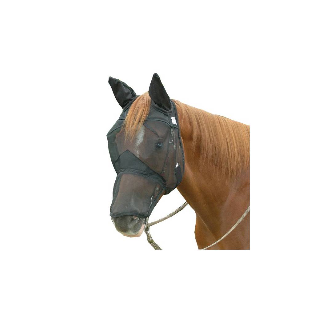 Cashel Quiet Ride Fly Mask - Long Nose with Ears