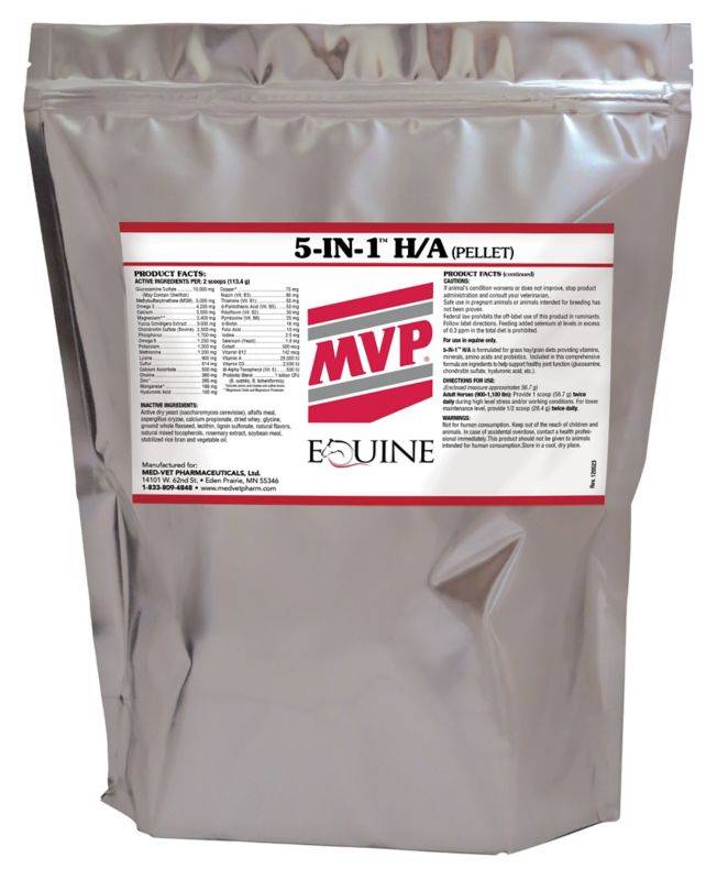 Med Vet Pharm 5-In-1 H/A Pellet