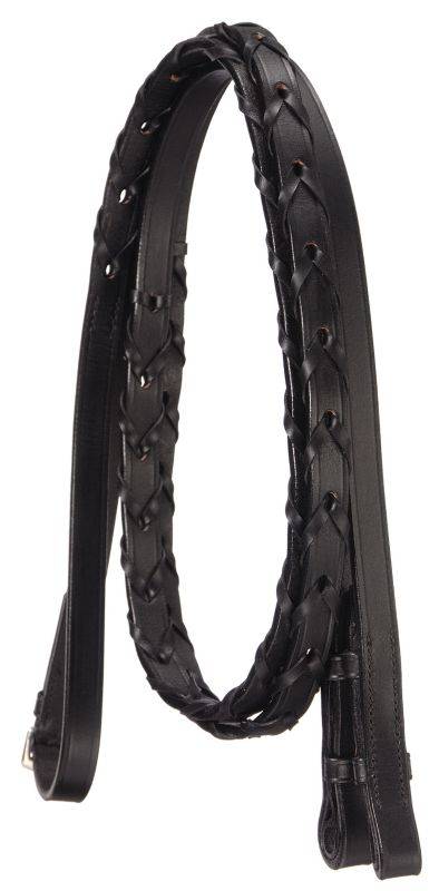 Silver Fox Laced Reins