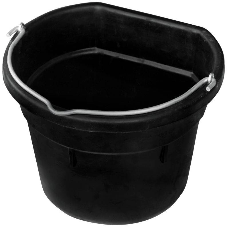 Farm Innovators Heated Rubber Flat-Back Bucket