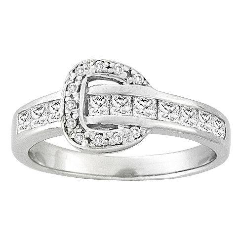 Kelly Herd Contemporary Buckle Ring - Sterling Silver