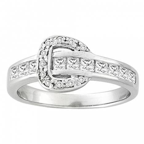 Kelly Herd Contemporary Buckle Ring - Sterling Silver