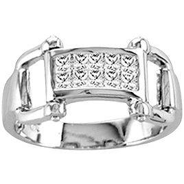 Kelly Herd Wide Bit Ring - Sterling Silver