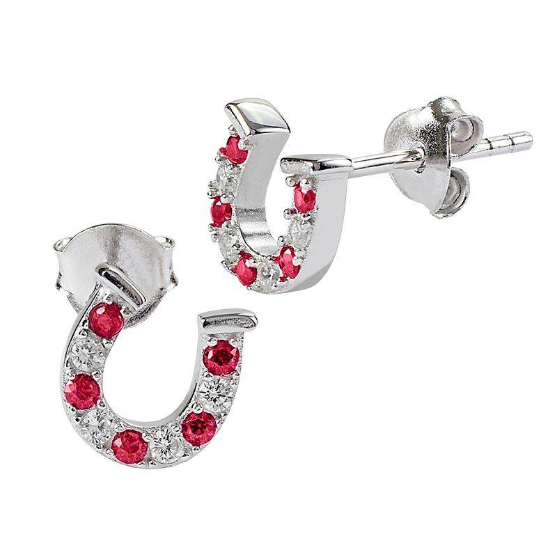 Kelly Herd Horseshoe Earrings