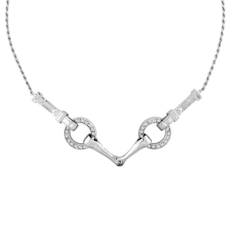 Kelly Herd Snaffle Bit Necklace