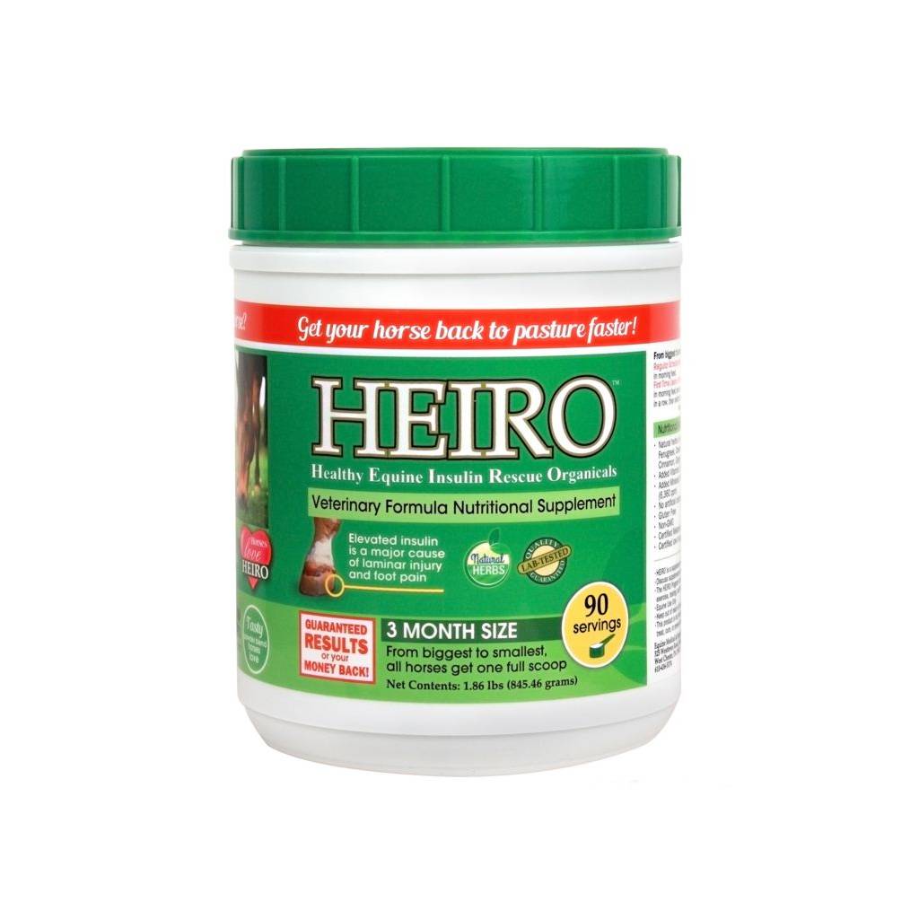 Equine Medical HEIRO for Horses - Healthy Equine Insulin Rescue Organicals