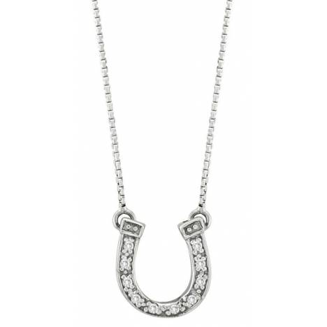 Kelly Herd Pave Horseshoe Necklace