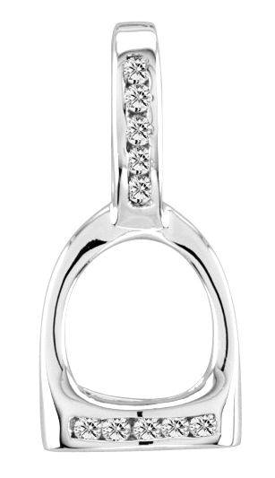 Kelly Herd Small English Stirrup Necklace