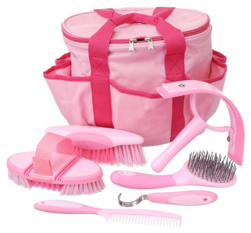 Tough1 Great Grips 6 Piece Brush Set with  Bag