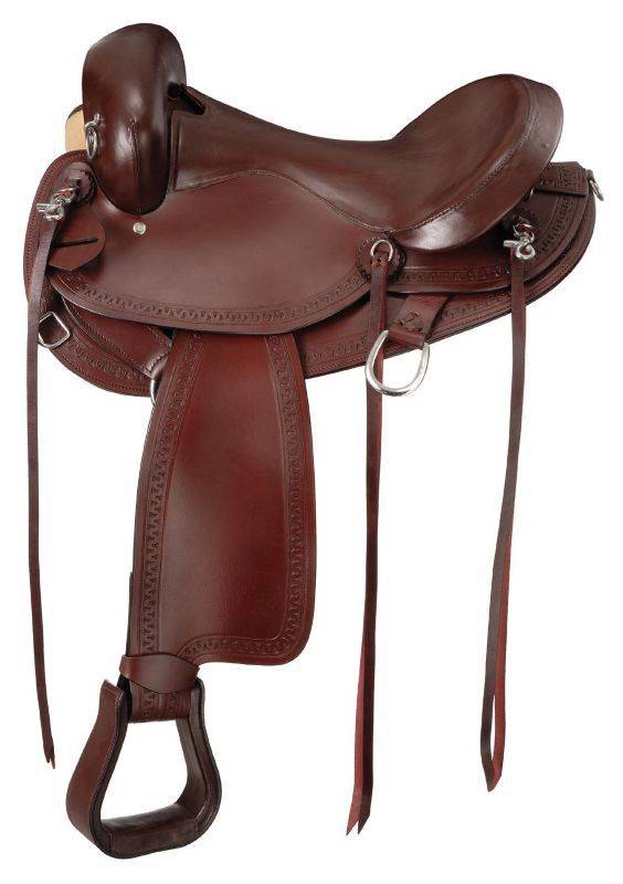 Hornless Comfort Gaited Trail Saddle