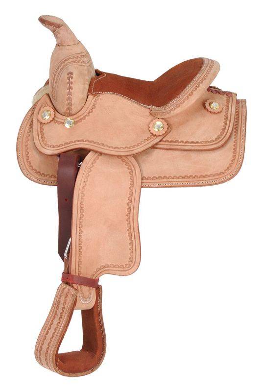 King Series Miniature Western Deluxe Saddle