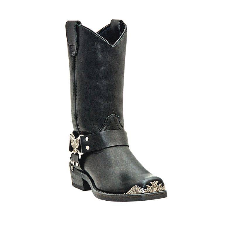 Dingo Mens Chopper Leather Harness Boots