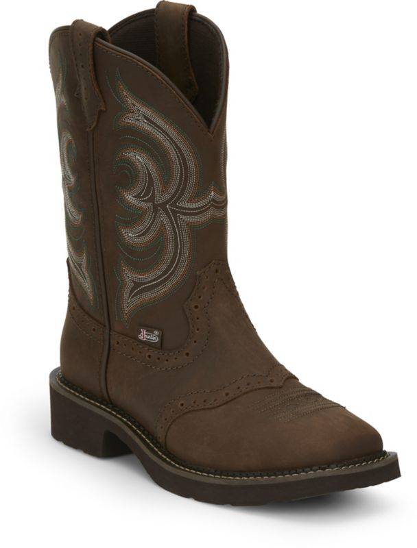 Justin Ladies Gypsy Inji Square Toe Boots 8