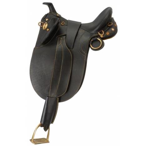 Australian Outrider Collection Stock Poly Aussie Saddle Package with Horn