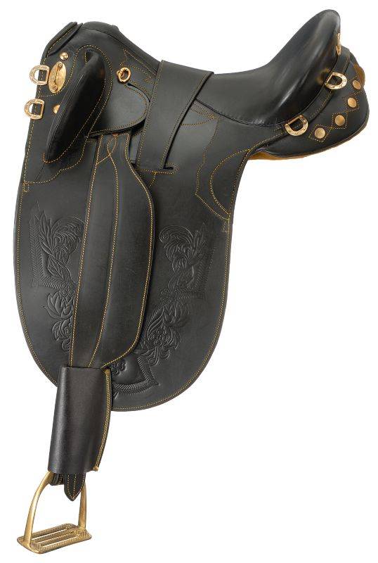 Australian Outrider Collection Stock Poly Aussie Saddle Package with o Horn