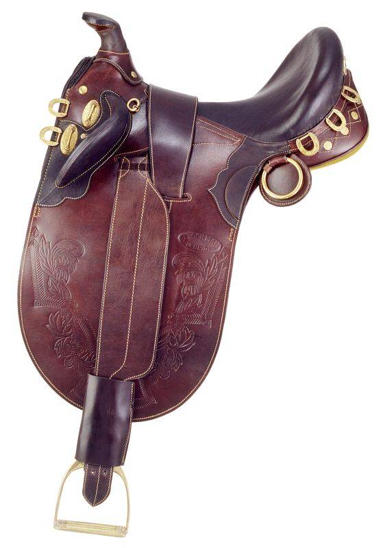 Australian Outrider Collection Stockman Bush Rider Wide Saddle Package with  Horn