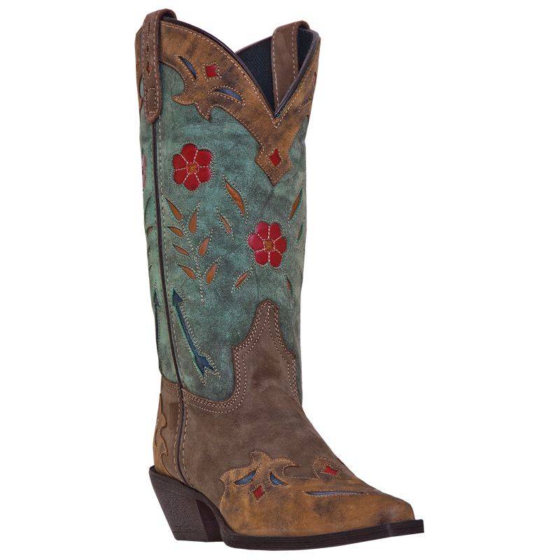 Laredo Ladies Miss Kate Western Boots 9 Teal