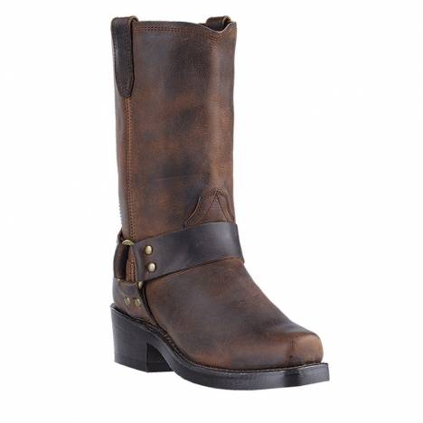 Dingo Ladies Molly Square Toe 10in Boots 7 Brown