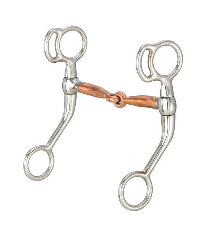 Kelly Silver Star Mini Copper Snaffle Bit