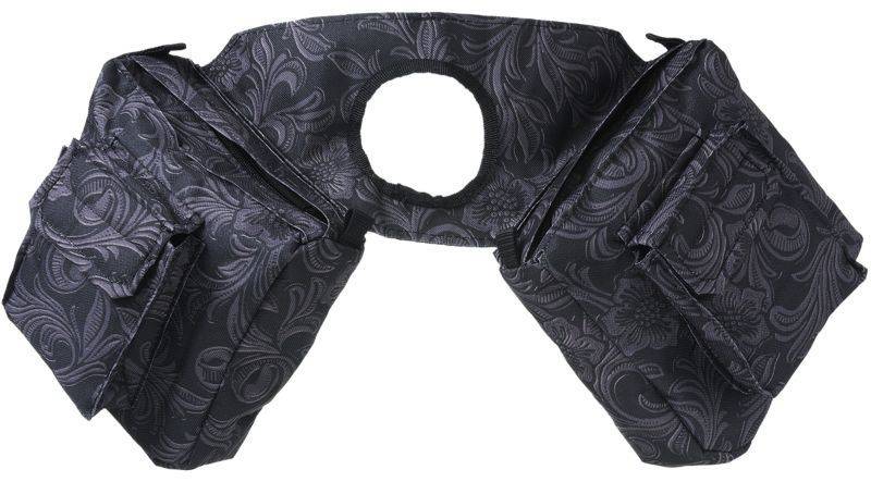 Tough1 Horn Bag - Tooled Leather Print