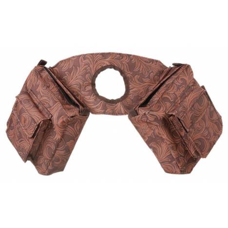 Tough1 Horn Bag - Tooled Leather Print