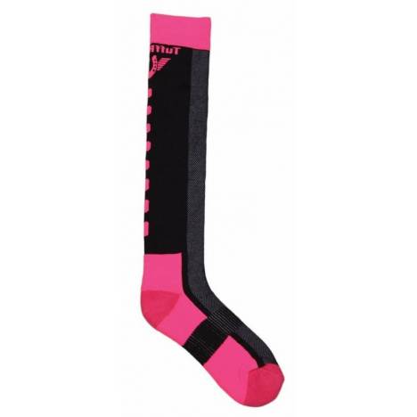 TuffRider Ladies Ventilated Neon Socks